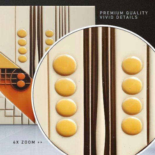 Geometrische Symmetrie des Art Deco Fliese