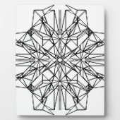 geometrische Symmetrie Fotoplatte (Vorderseite)