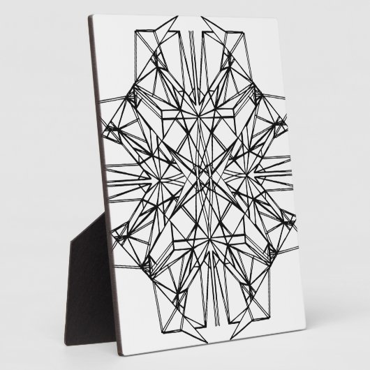 geometrische Symmetrie Fotoplatte (Seite)