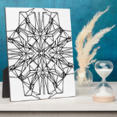 geometrische Symmetrie Fotoplatte (Seite)