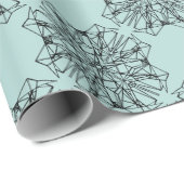 geometrische Symmetrie Geschenkpapier (Rolleneckpunkt)