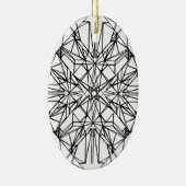 geometrische Symmetrie Keramikornament (Rechts)