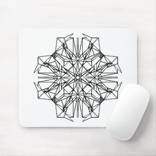 geometrische Symmetrie Mousepad (Mit Mouse)