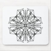 geometrische Symmetrie Mousepad (Vorne)