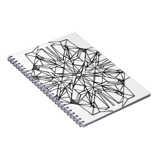 geometrische Symmetrie Notizblock (Rechte Seite)