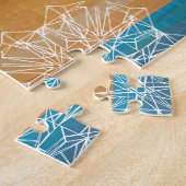 Geometrische Symmetrie Puzzle (Seite)