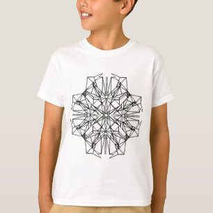 geometrische Symmetrie T-Shirt