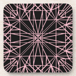 Geometrische Symmetrie zwischen Schwarz und Pellro Untersetzer