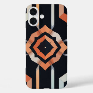 geometrische symmetrische Telefonzelle iPhone 16 Plus Hülle