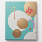 Geometrische Symphonie Fotoplatte (Vorderseite)