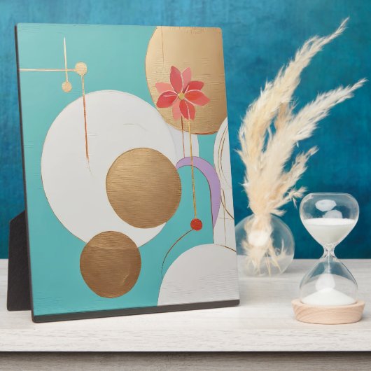 Geometrische Symphonie Fotoplatte (Seite)