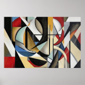 Geometrische Symphonie perfekte Harmonie Poster (Vorne)