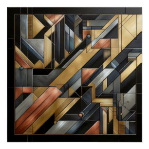 Geometrische Symphonie Poster