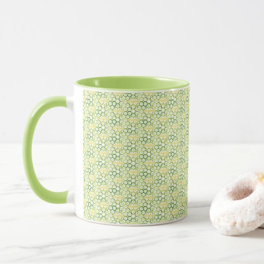 Geometrische Tasse (Mit Donut)