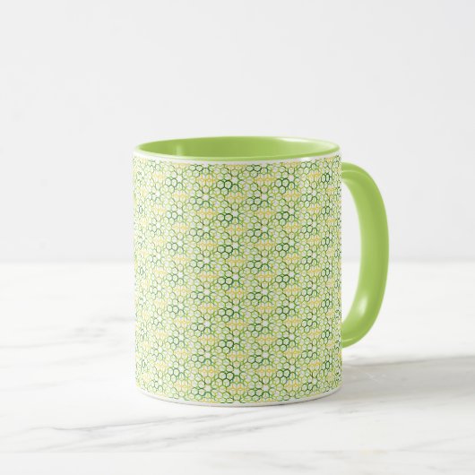 Geometrische Tasse (VorderseiteRechts)