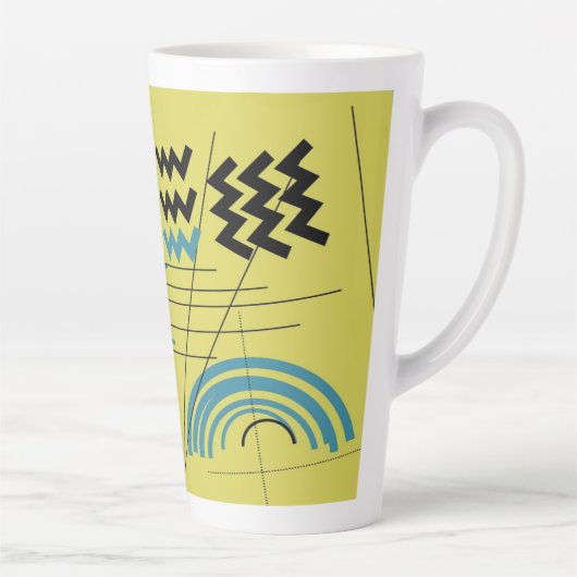 Geometrische Tasse (Rechts)
