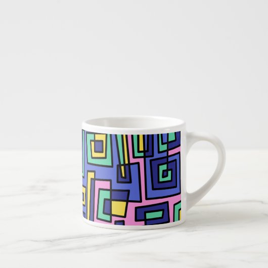 geometrische Tasse (Rechts)