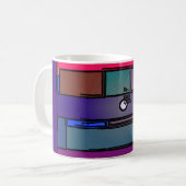 Geometrische Tasse (Vorderseite Links)