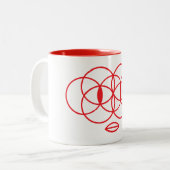 Geometrische Tasse (Vorderseite Links)