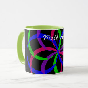 Geometrische Tasse für den Kaffee in mehreren Farb