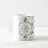 Geometrische Tasse nahtloser Muster (Vorderseite Links)