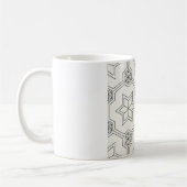 Geometrische Tasse nahtloser Muster (Links)