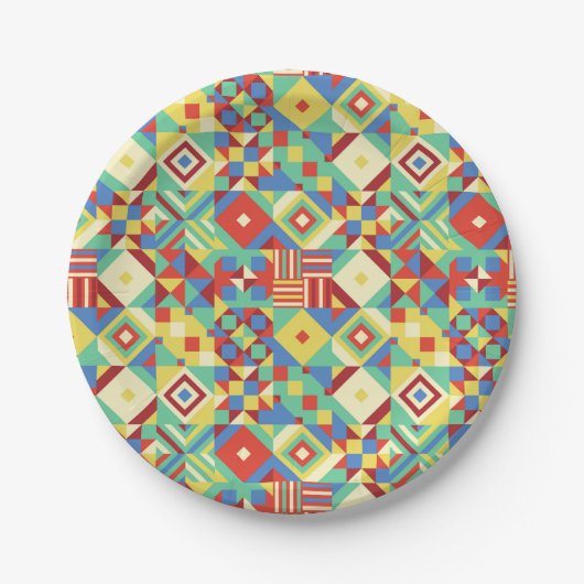 Geometrische Teller für Mesmerisierformen (Vorderseite)