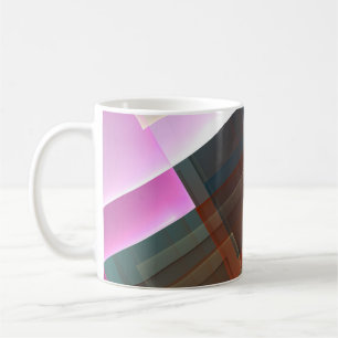 Geometrische Texturierung Kaffeetasse