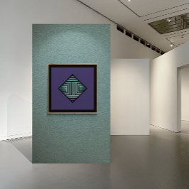 Geometrische Tiefen: Leerlaufdrehzahl und Strahlun Poster