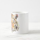 Geometrische Tiger-Tasse Kaffeetasse (Mittel)