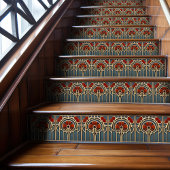 Geometrische Tile der Floral Harmony Fliese