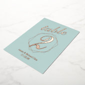 Geometrische Tischnummer an der Grenze (Gedreht)