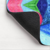 Geometrische Titel Mousepad (Ecke)