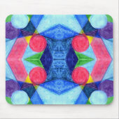 Geometrische Titel Mousepad (Vorne)