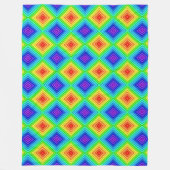 Geometrische Topografie - Fleece Blanket (Vorderseite)