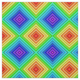 Geometrische Topografie - Gewebe aus Baumwollgeweb Stoff