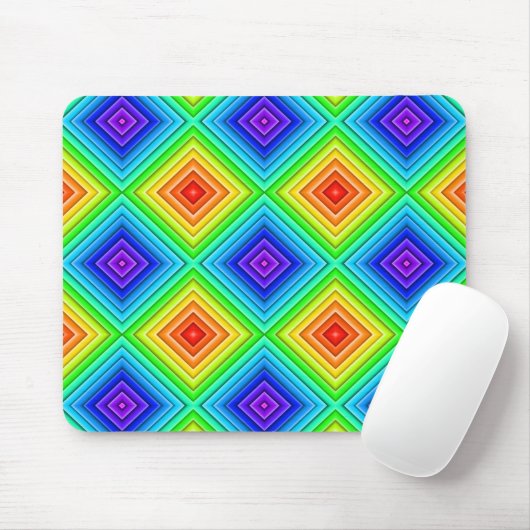Geometrische Topografie - Maus-Pad Mousepad (Mit Mouse)