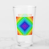 Geometrische Topographie - Glaskelch Glas (Rückseite)