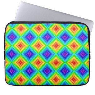Geometrische Topographie - Laptop-Hülle Laptopschutzhülle