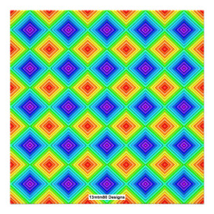 Geometrische Topographie (Muster) - Fotodruck