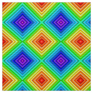Geometrische Topographie - Polyester-Webstoff Stoff