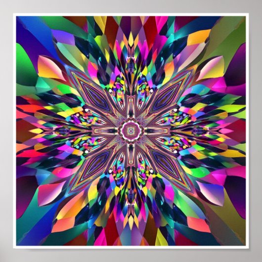 Geometrische Träume Poster (Vorne)