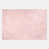 Geometrische Trendy Rose Gold Pink Silver Geschenkpapier Set (Vorderseite 3)