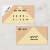 Geometrische Treuekarte (Vorne/Hinten)