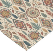 Geometrische Tribal Table Runner Ethnic-Wohngestal Großer Tischläufer (Ecke)