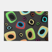 Geometrische Türmatte Mitte des Jahrhunderts (Vorderseite)