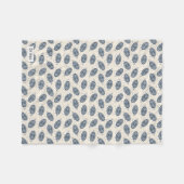 Geometrische TURTLE-Decke Fleecedecke (Vorderseite (Horizontal))