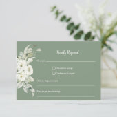 Geometrische UAWG RSVP Karte (Stehend Vorderseite)