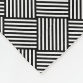 Geometrische überprüfte Beschaffenheit Fleecedecke (Ecke)