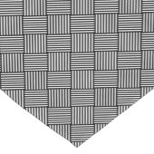 Geometrische überprüfte Beschaffenheit Kurzer Tischläufer (Ecke)